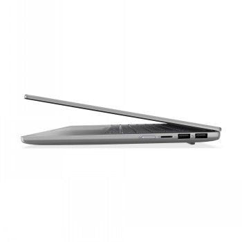 Портативный компьютер Lenovo  LENOVO IDEAPAD SLIM 5 RYZEN 5 7535HS/14" WUXGA (1920X1200) OLED 400NITS GLOSSY, 100% DCI-P3, DISPLAYHDR  TRUE BLACK 500/16GB/512GB SSD/RADEON 660M/MICROSD CARD READER/W11H/ENG (LUNA GREY)