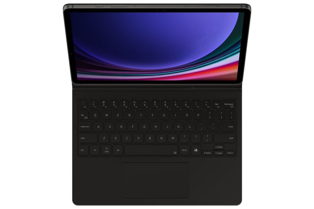 Чехол книжка Samsung  DX725UB Book Cover Keyboard Samsung Galaxy Tab S9/S9 FE/S10 FE/S10 Lite, Black