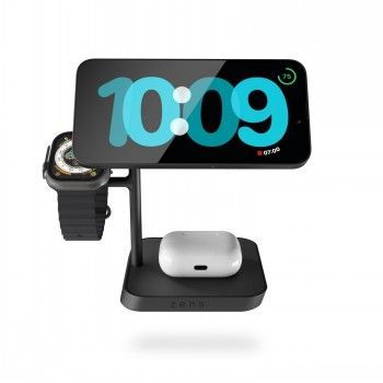 Auto holder ZENS  ZENS MAGSAFE 4-IN-1 CHARGING STATION
