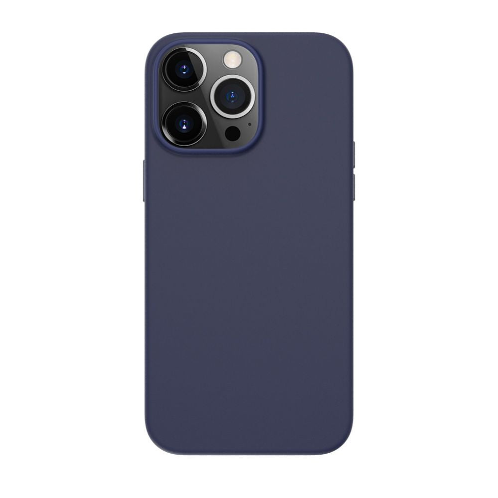 Чехол на заднюю панель Evelatus Apple iPhone 14 Pro Max Genuine Leather case with MagSafe Blue