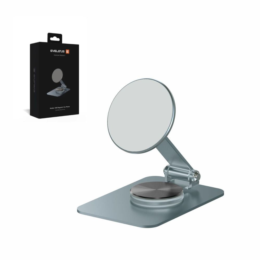 Universal holder (Popsocket) Evelatus Universal L24 MagSafe Holder 360 For Phone L24MSH Aluminium Silver