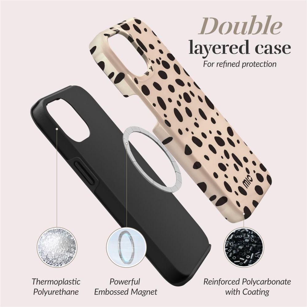 Back panel cover Mio MIO Spots Magsafe Compatible for iPhone 13/14/15
