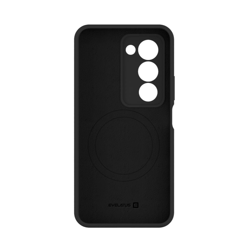 Tagakaaned Evelatus Xiaomi Redmi 15 4G Premium Magnetic Soft Touch Silicone Case Black