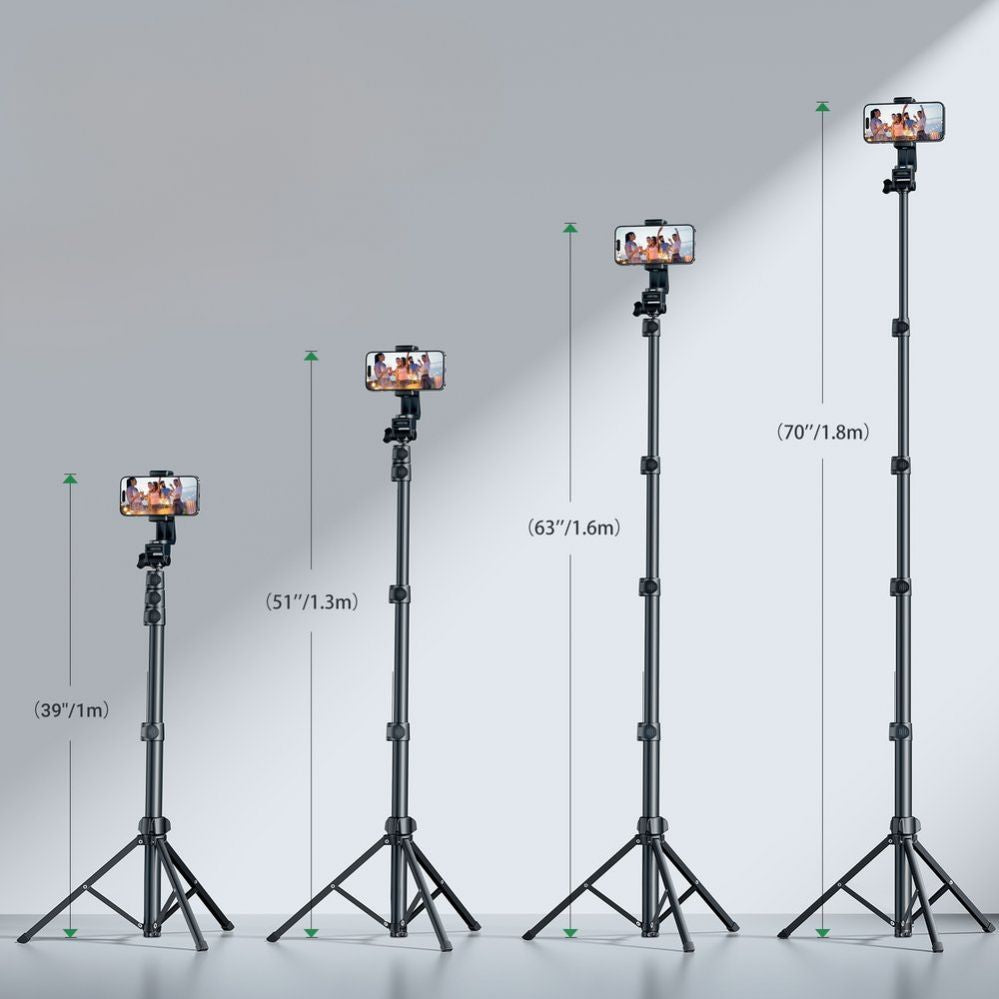 Kaameratarvik Ugreen  Ugreen LP680 selfie stick with stand and Bluetooth remote control 1.8m - black