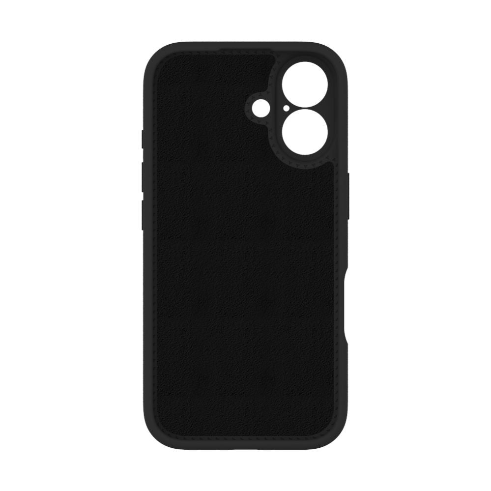 Tagakaaned Evelatus Apple iPhone 16 Premium Magsafe with Stand Soft Touch Silicone Case Black