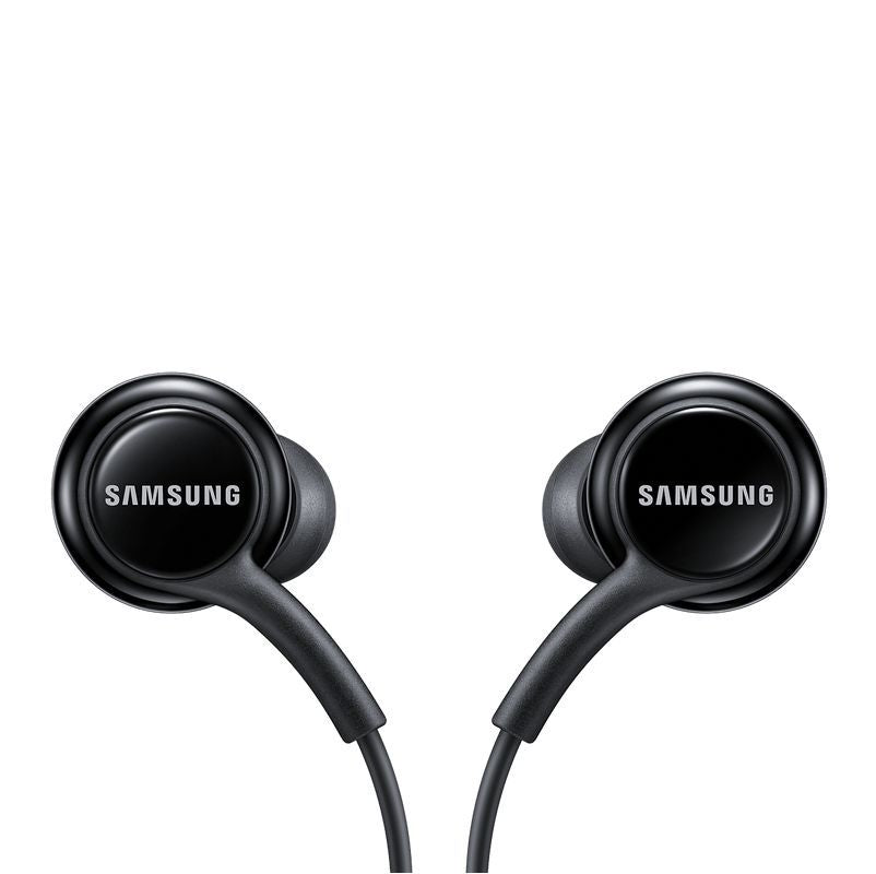 Wired headphones Samsung  Earphones 3.5mm HF volume regulator Black