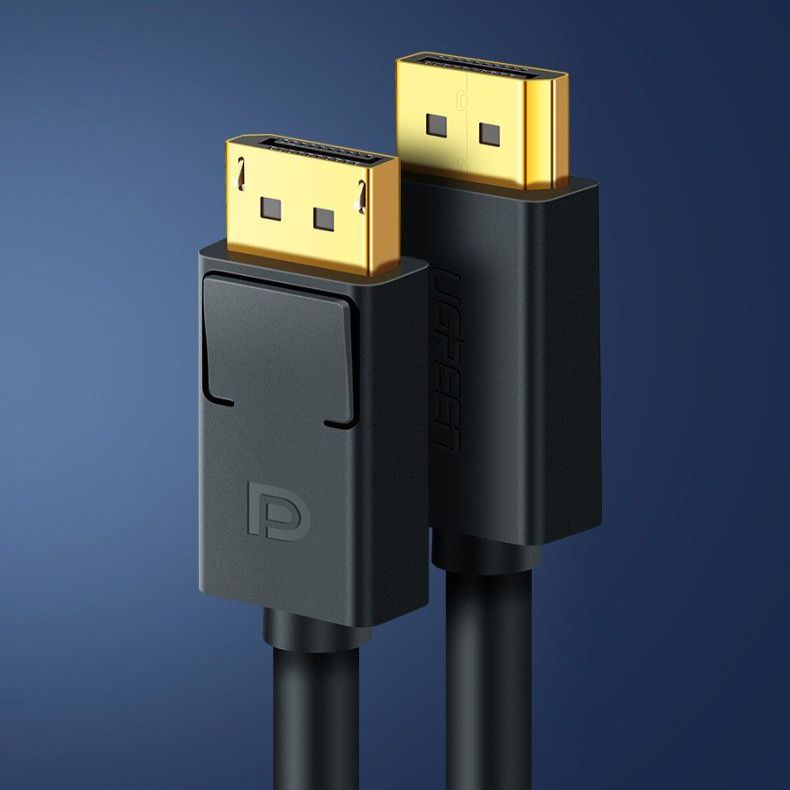 Cable Ugreen  Ugreen DP102 10211 DisplayPort 1.2 4K / DisplayPort 1.2 4K Cable 2 m - Black