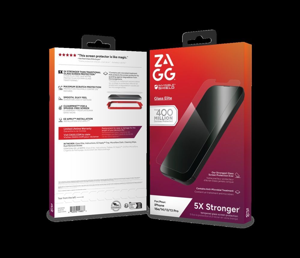 Tagakaaned Zagg  ZAGG Protection Bundle for iPhone 16e: Case with MagSafe and Screen Protector