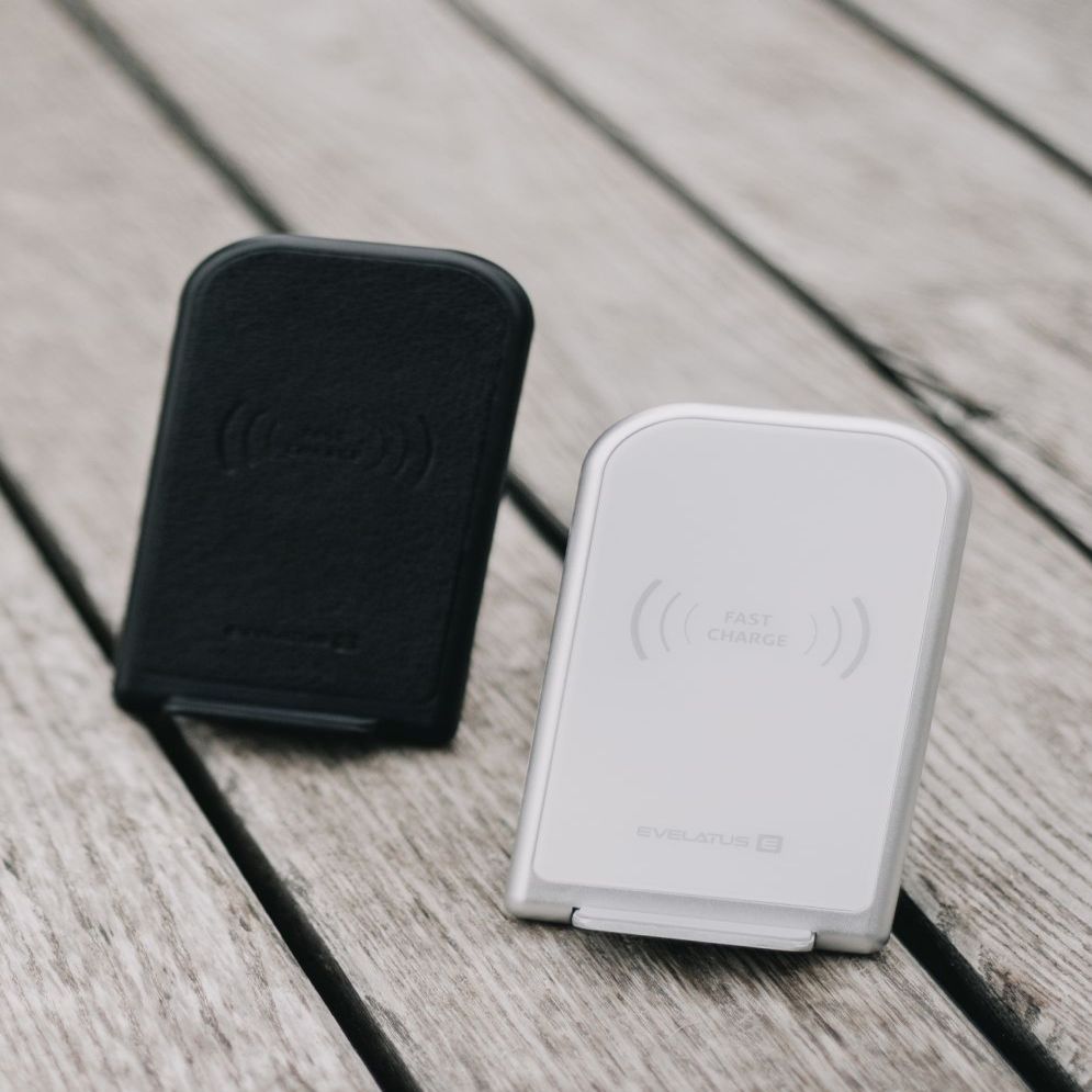 Juhtmeta laadija Evelatus - Wireless Desk charger EWD01 White