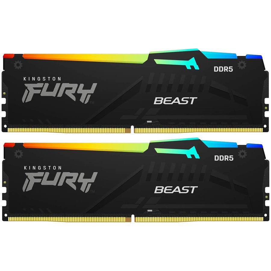 RAM DDR4 Kingston  Kingston 32GB 6800MT/s DDR5 CL34 DIMM (Kit of 2) FURY Beast RGB EXPO