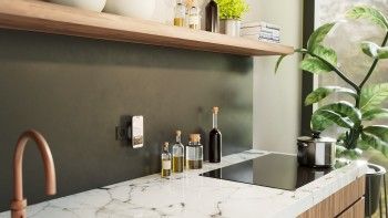 Авто держатель ZENS  ZENS WIRELESS CHARGING  ADAPTER WHITE