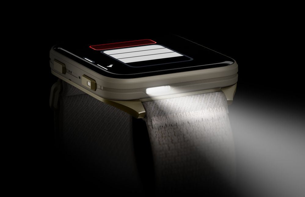 Умные часы Garmin  Venu X1 Soft Gold with Titanium Caseback and French Grey Nylon Band
