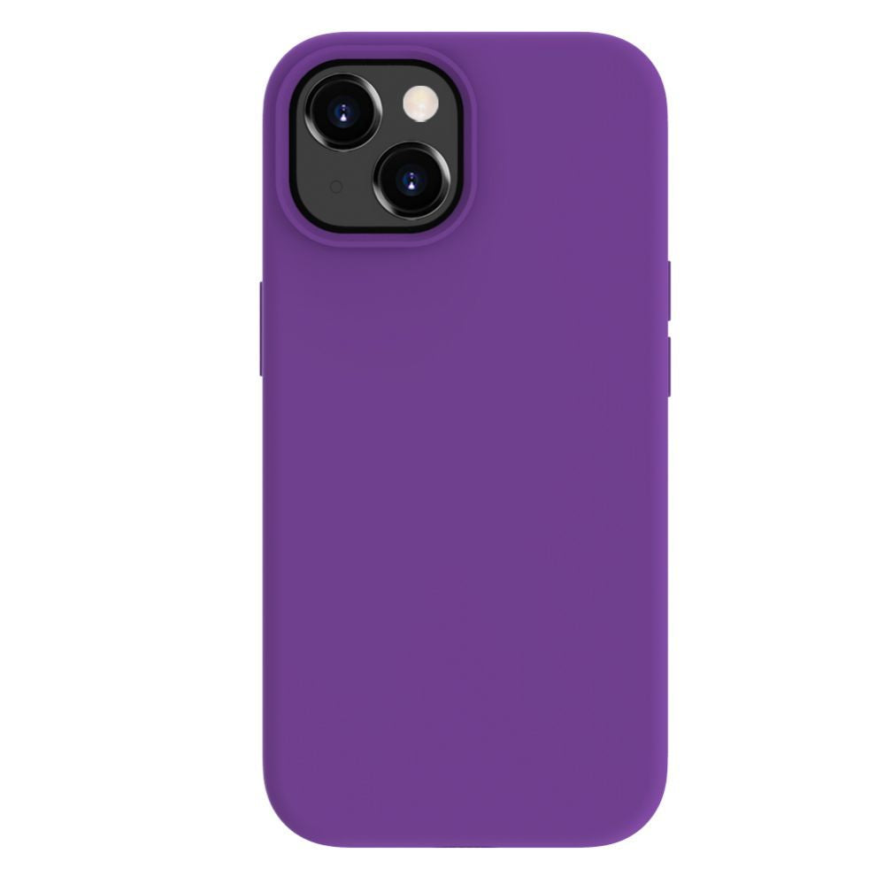 Чехол на заднюю панель Evelatus Apple iPhone 15 Plus Premium Soft Touch Silicone Case Deep Purple