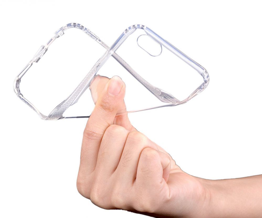 Back panel cover Devia Apple iPhone 6/6s Shockproof case Transparent