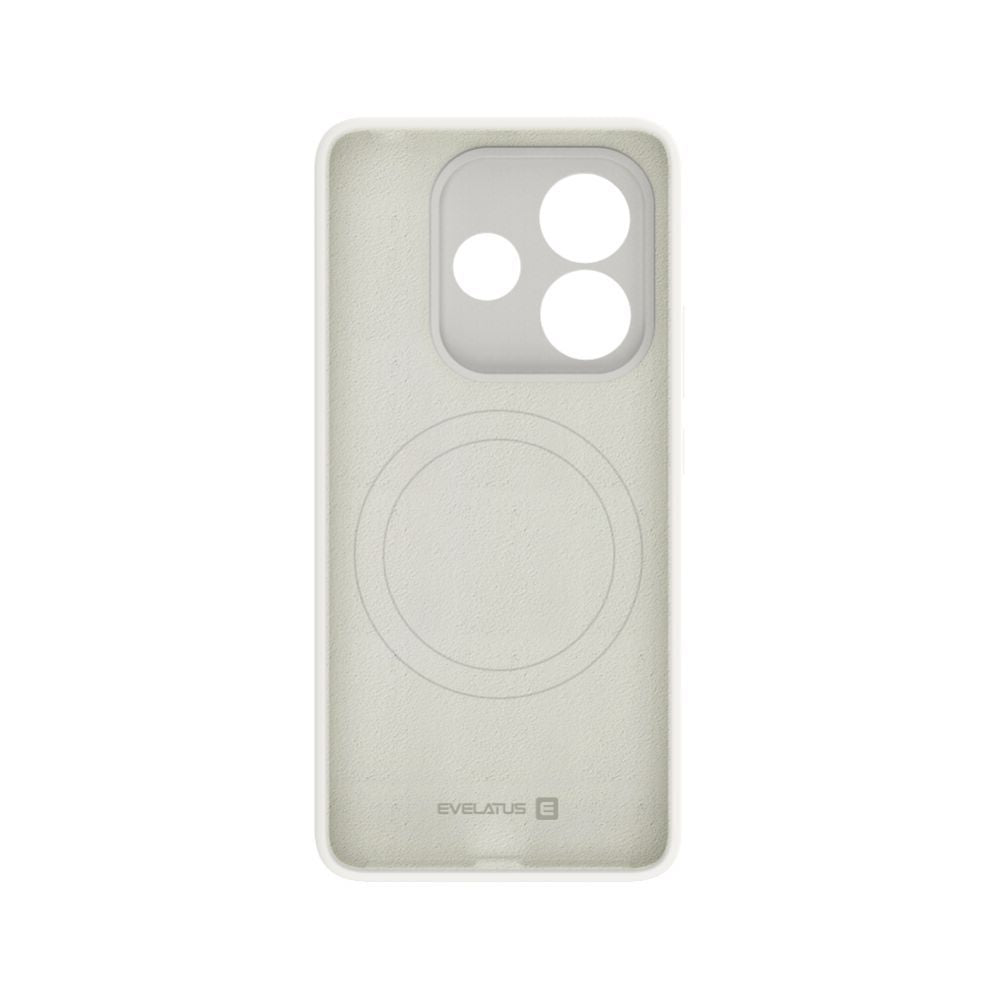 Tagakaaned Evelatus Xiaomi Redmi Note 14 Premium Magnetic Soft Touch Silicone Case Stone