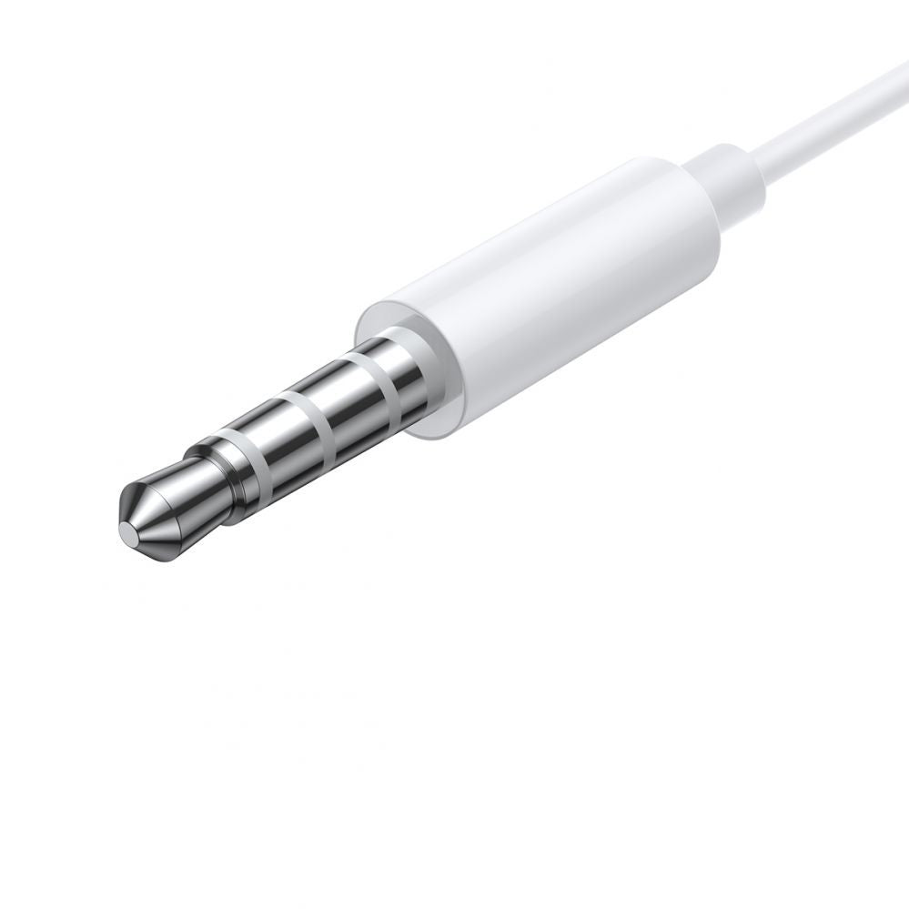 Wired headphones Baseus  Baseus Encok H17 3.5mm minijack wired headphones white (NGCR020002)