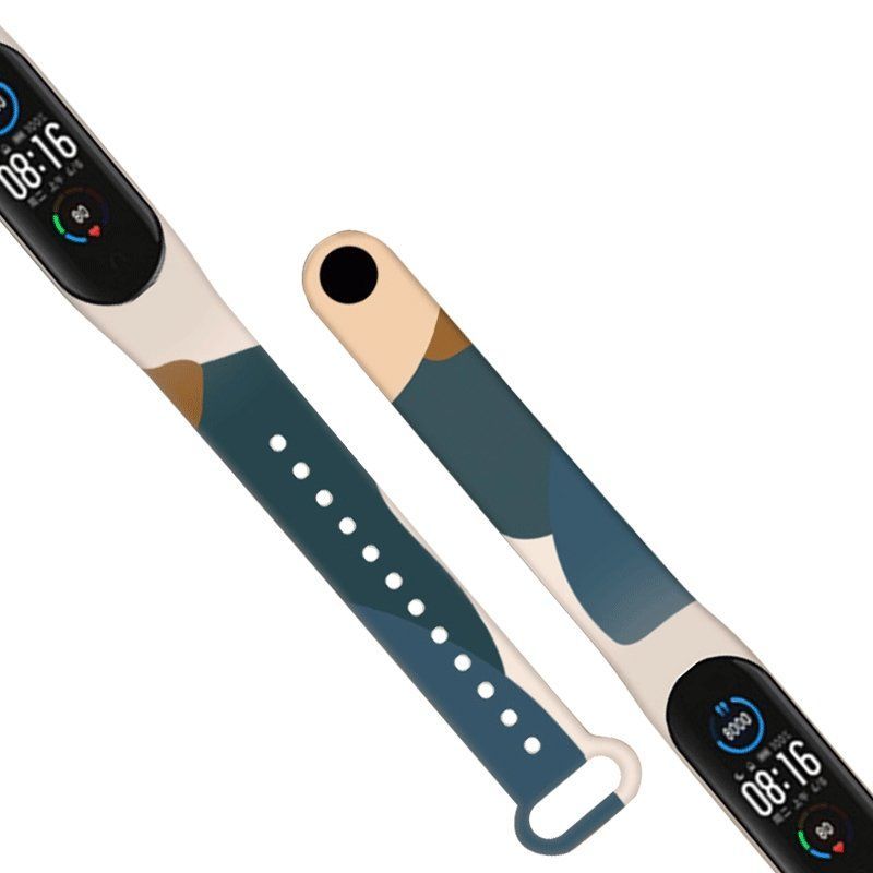 Strap Hurtel  Strap Moro Wristband for Xiaomi Mi Band 6 / Mi Band 5 Silicone Strap Camo Watch Bracelet (14)