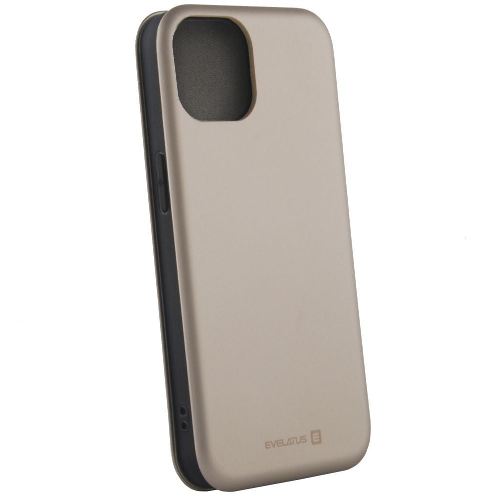Kaaned - kaaned Evelatus Apple iPhone 12 Pro Max Book Case Gold