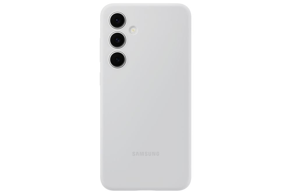 Back panel cover Samsung  PS721CJE Silicone Case Samsung Galaxy S24 FE, Gray
