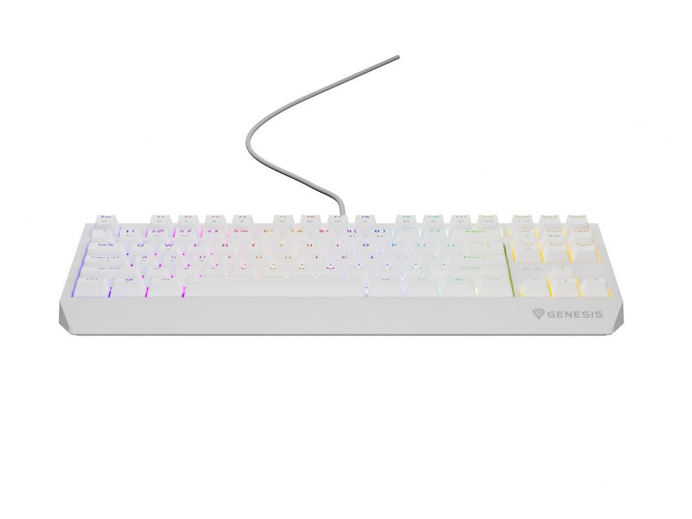 Computer keyboard Genesis  THOR 230 | Mechanical Gaming Keyboard | Wired | US | White | USB Type-A | Outemu Brown