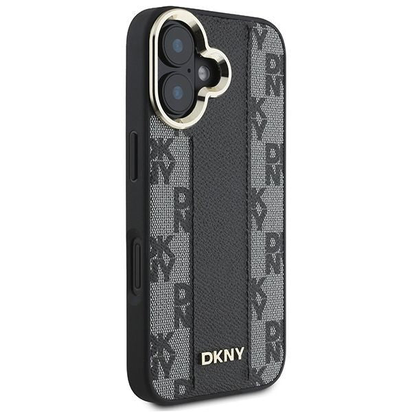 Other Phone Accessory DKNY Apple DKNY Checkered Pattern Magsafe iPhone 16 Case - Black