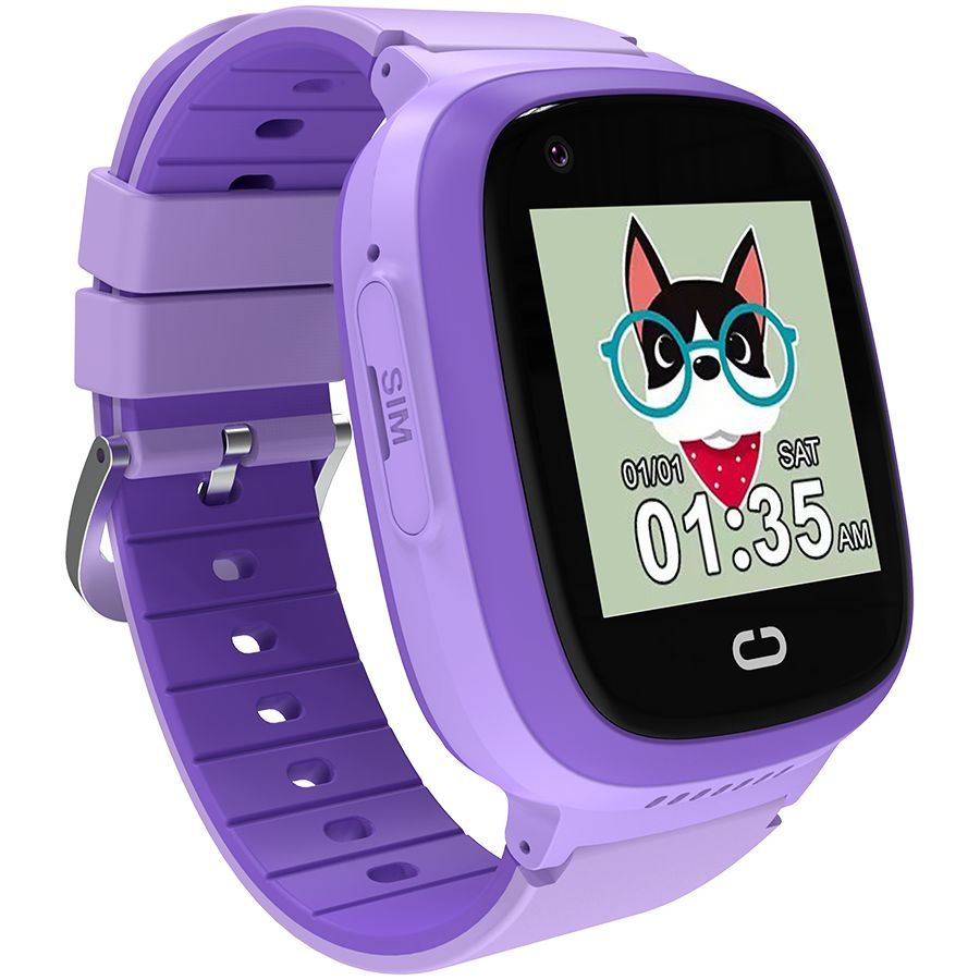Nutikell Canyon  CANYON kids watch Sunny KW-48 Video 4G GPS Games&Music Violet