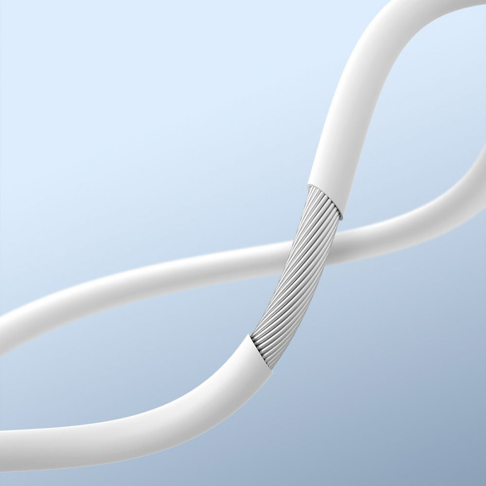 Wired headphones Baseus  Baseus Encok H17 3.5mm minijack wired headphones white (NGCR020002)