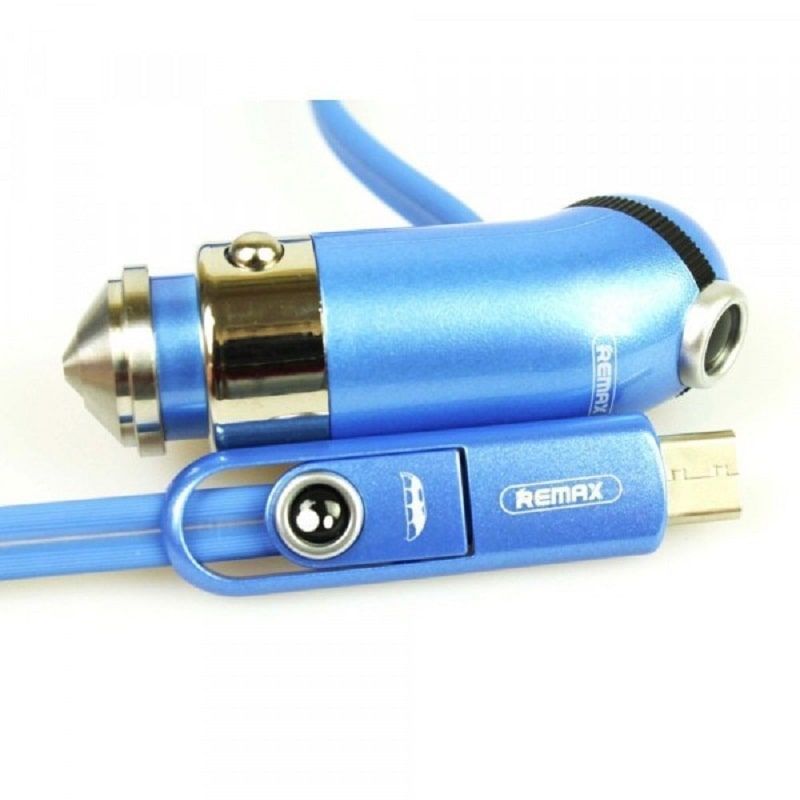 Autolaadijad Remax  Cutie Car Charger RCC211 Blue