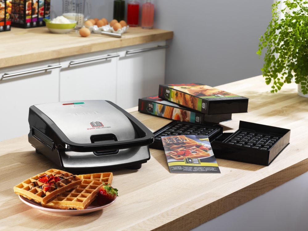 Тостер TEFAL  SW852D12 Sandwich Maker 700 W, Number of plates 2, Number of pastry 2, Stainless steel