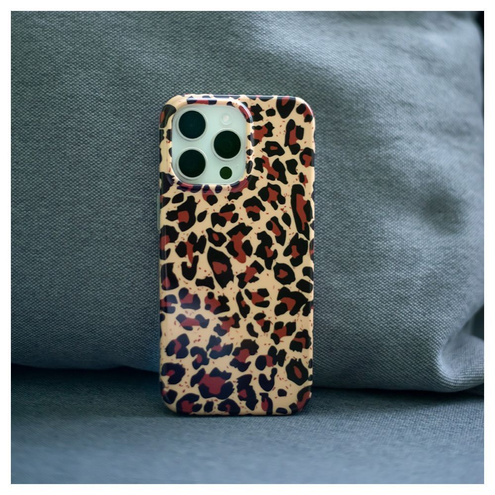 Чехол на заднюю панель Evelatus Apple iPhone 15 Pro PC Customized Print Design Leopard