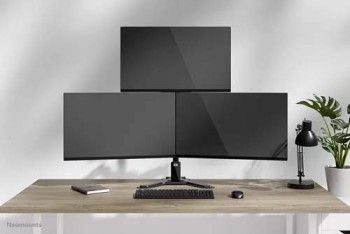 TV bracket NEOMOUNTS BY NEWSTAR  NEOMOUNTS NERO TRIPLE MONITOR STAND 10-32"