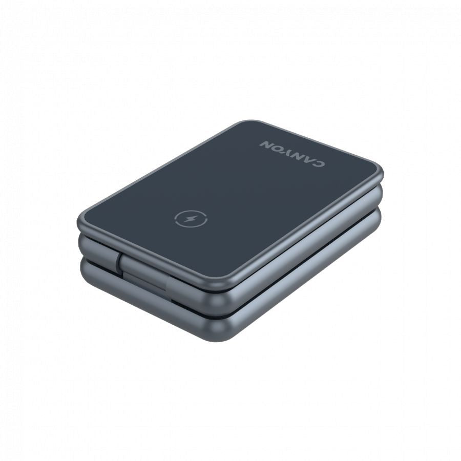 Juhtmeta laadija Canyon  CANYON Foldable wireless charger OnCharge 309 15W 3in1 Metal