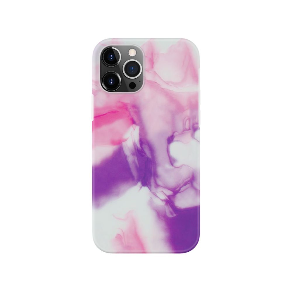 Tagakaaned Evelatus Apple iPhone 12 Pro Max Premium Silicone case Customized Print Purple