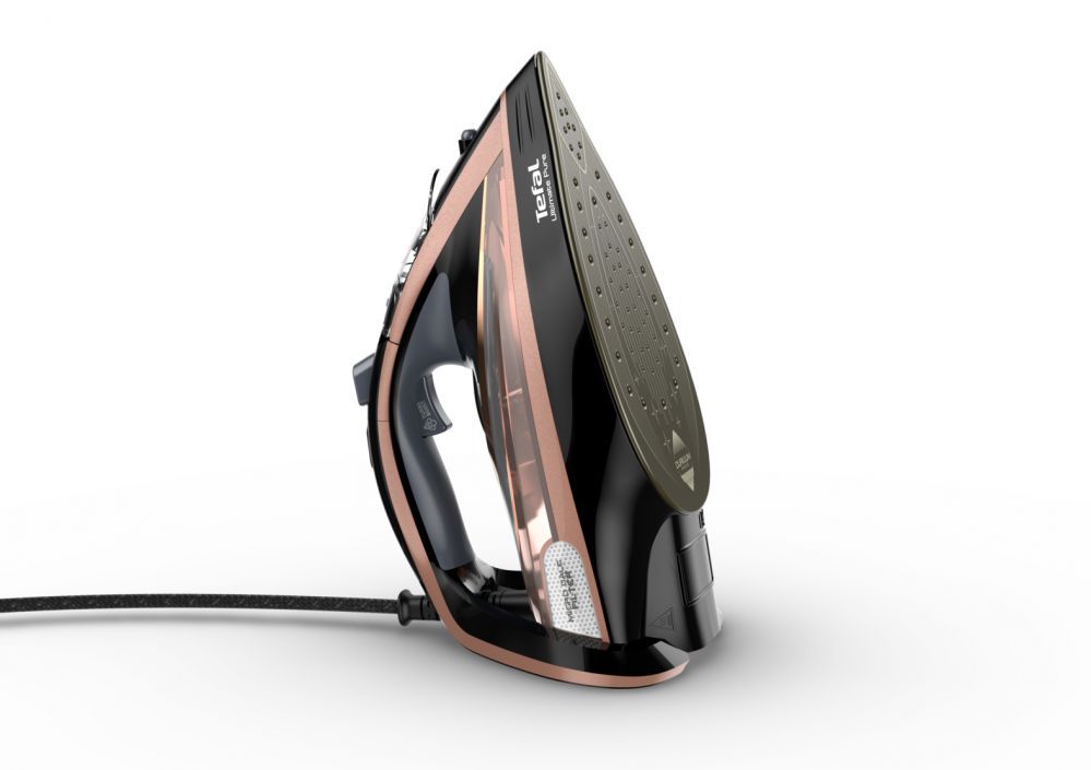 Triikrauad TEFAL  Steam Iron FV9845 3200 W, Water tank capacity 350 ml, Continuous steam 60 g/min, Black/Rose Gold
