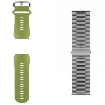 Умные часы Motorola  MOTOROLA WATCH SILVER + HERABAL GARDEN