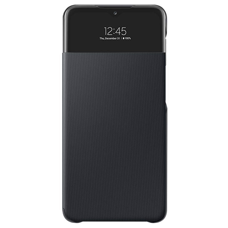 Book case Samsung  Galaxy A42 5G Smart S View Wallet Cover Black