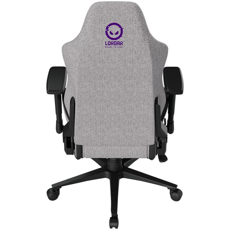 Computer chairs / desks LORGAR  LORGAR CHA41, Ergonomic Gaming Chair Advanced, premium anti-stain fabric, Grey