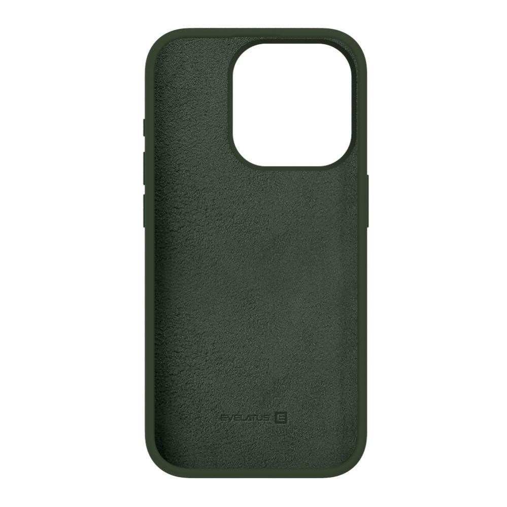 Чехол на заднюю панель Evelatus Apple iPhone 15 Pro Premium Soft Touch Silicone Case Dark Olive