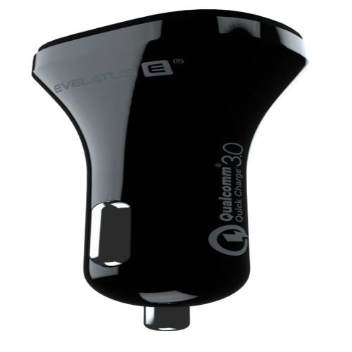 Авто зарядка Evelatus - Evelatus Quick Car Charger QCC02 Black