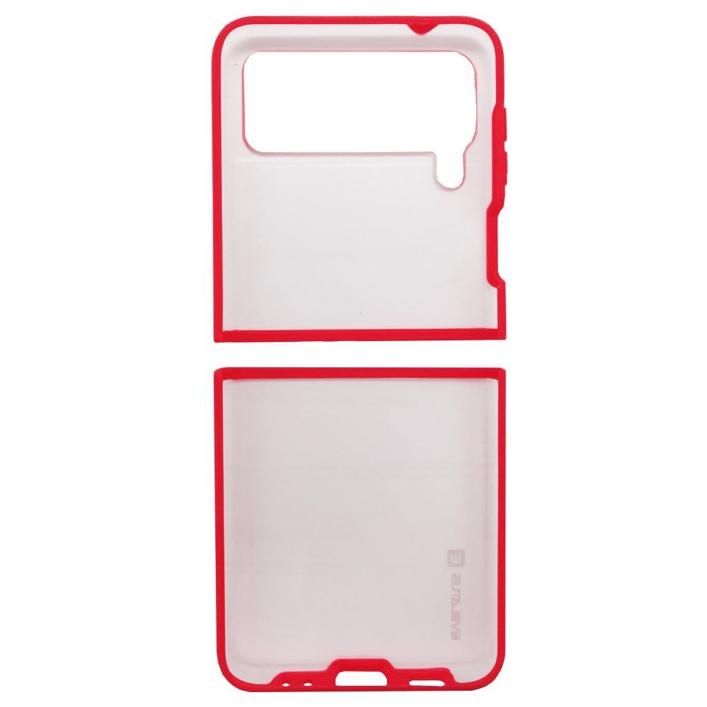 Tagakaaned Evelatus Samsung Galaxy Z Flip 3 Acrylic Matte Case Red