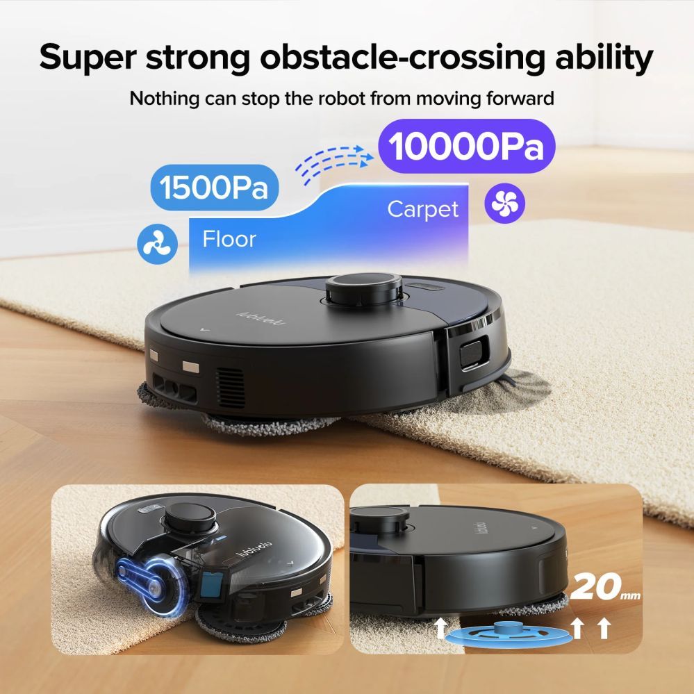 Пылесос Lubluelu  One Robotic Vacuum S1000 Black