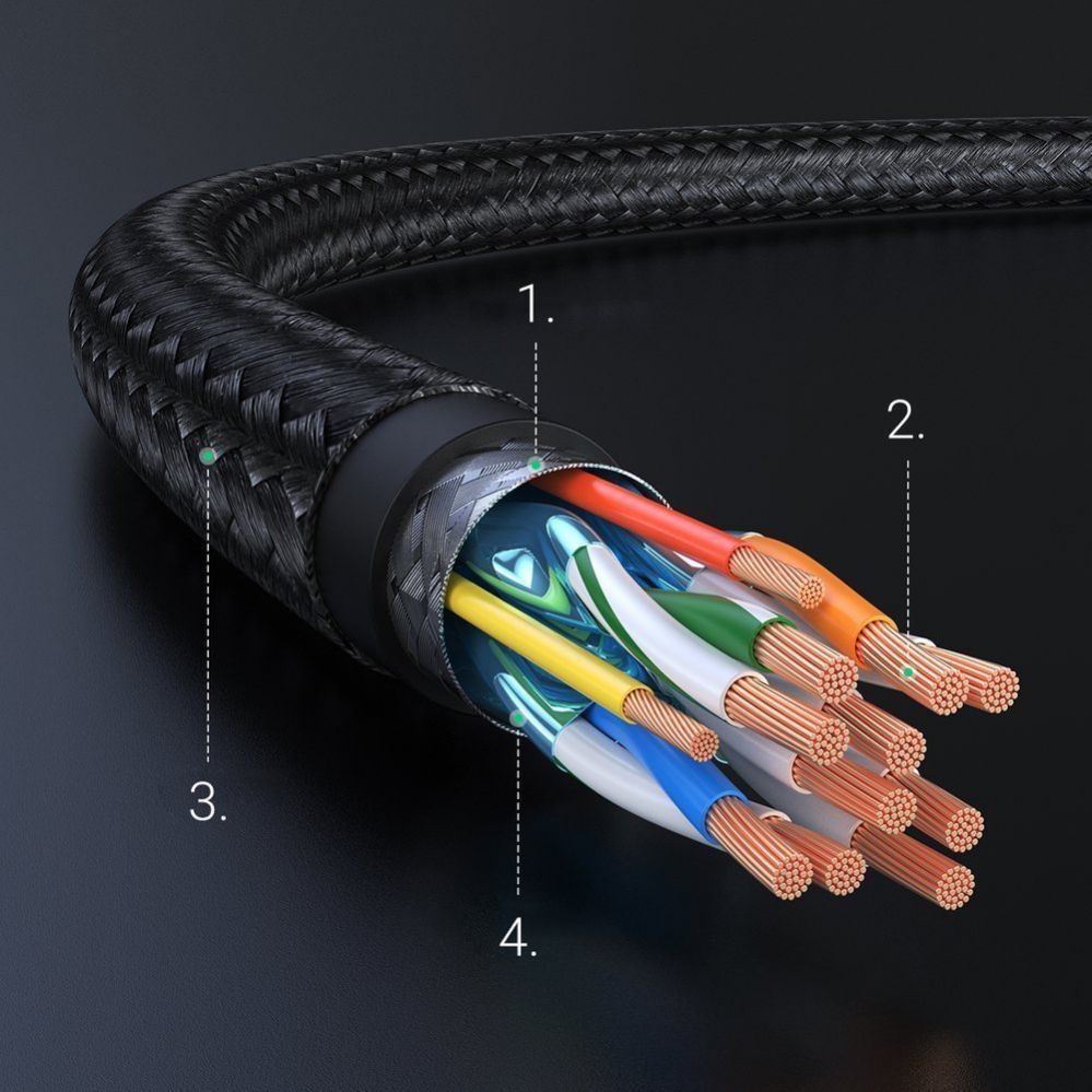 Cable Ugreen  Ugreen HDMI cable 2.0 4K 2m black (HD119 40101)
