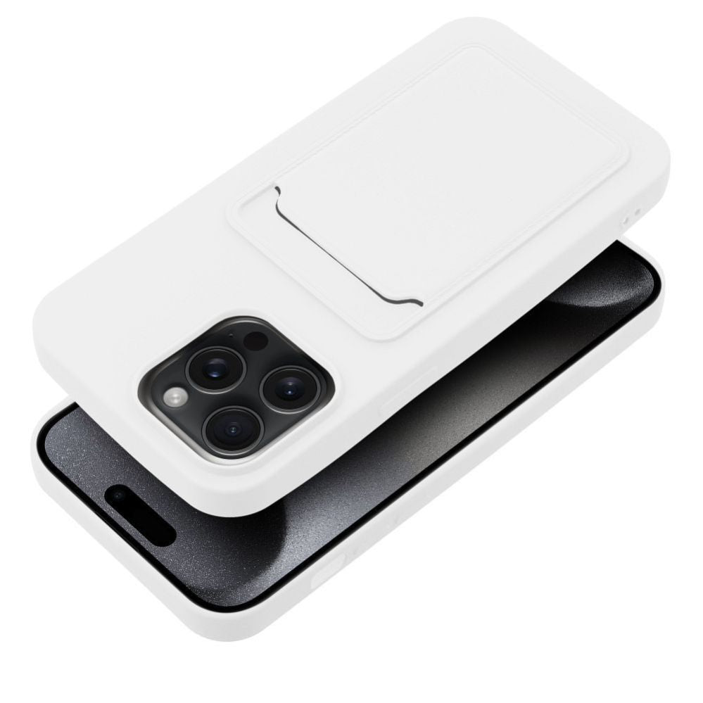 Чехол на заднюю панель OEM  Case for iPhone 15 PRO MAX Card Case white