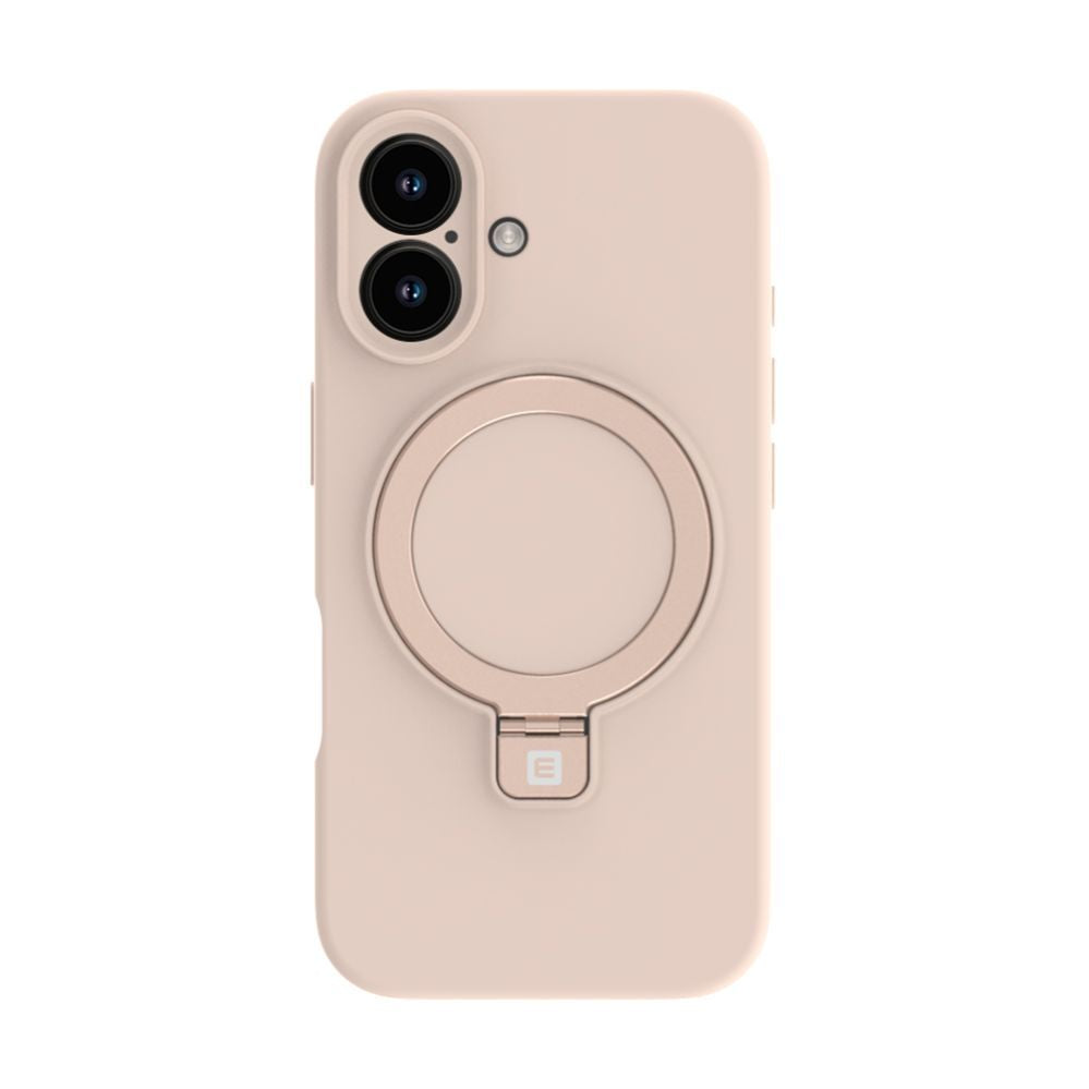 Чехол на заднюю панель Evelatus Apple iPhone 16 Premium Magsafe with Stand Soft Touch Silicone Case Pink Sand