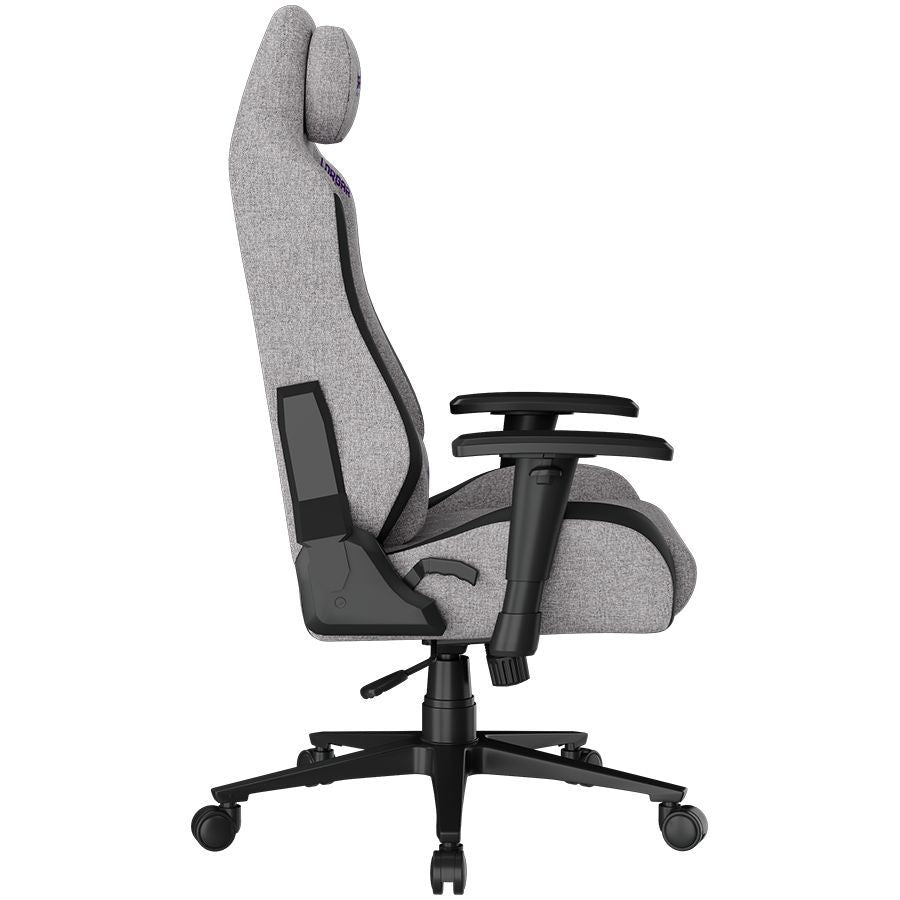 Computer chairs / desks LORGAR  LORGAR CHA41, Ergonomic Gaming Chair Advanced, premium anti-stain fabric, Grey