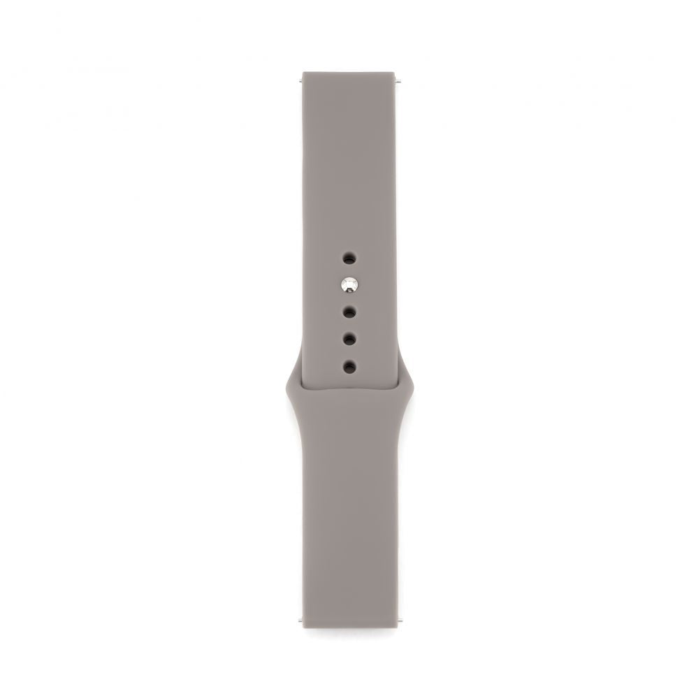 Ремешок Connect  20mm Silicone Loop Watch Strap (S/M 110mm) Gray