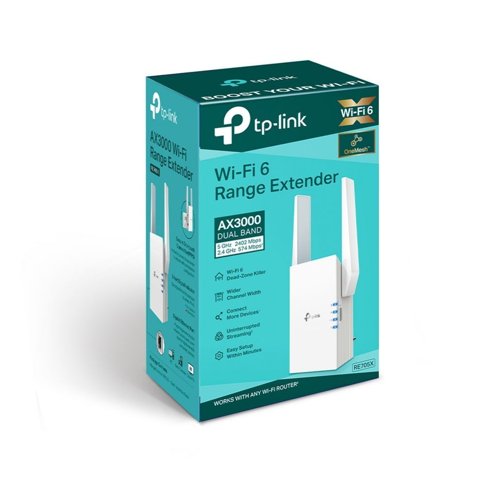 Ruuterid TP-Link  WRL RANGE EXTENDER 3000MBPS/RE705X