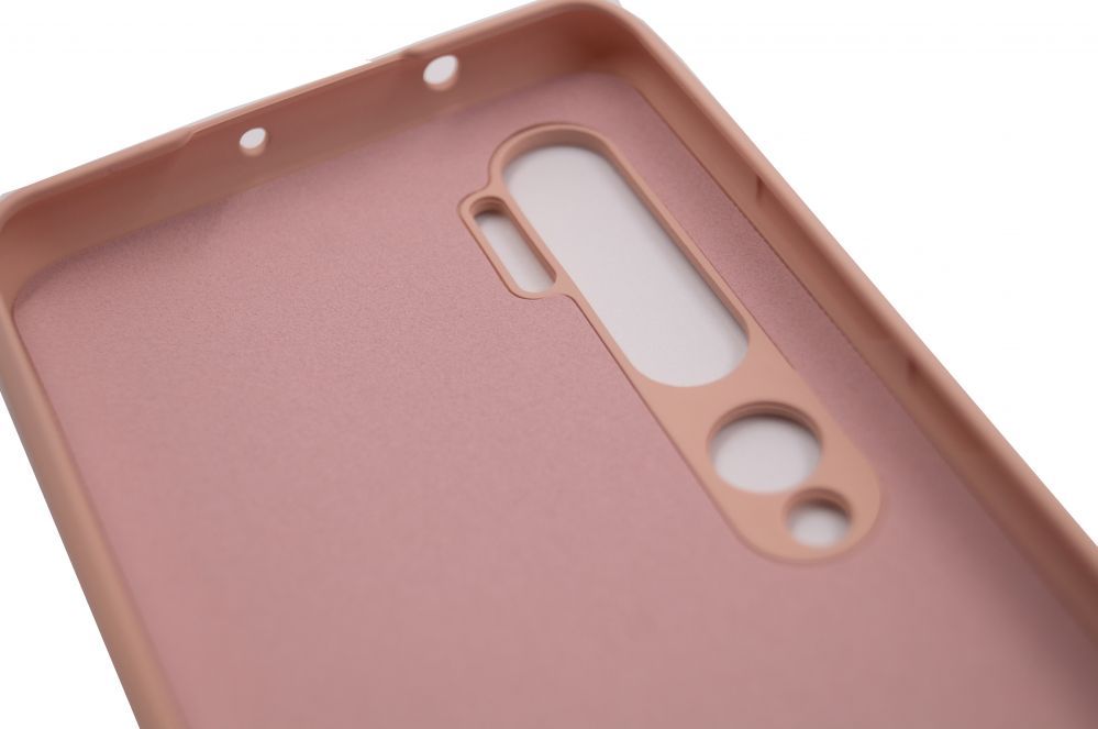 Tagakaaned Evelatus Xiaomi Xiaomi Mi Note 10 / Mi Note 10 Pro Nano Silicone Case Soft Touch TPU Light Pink