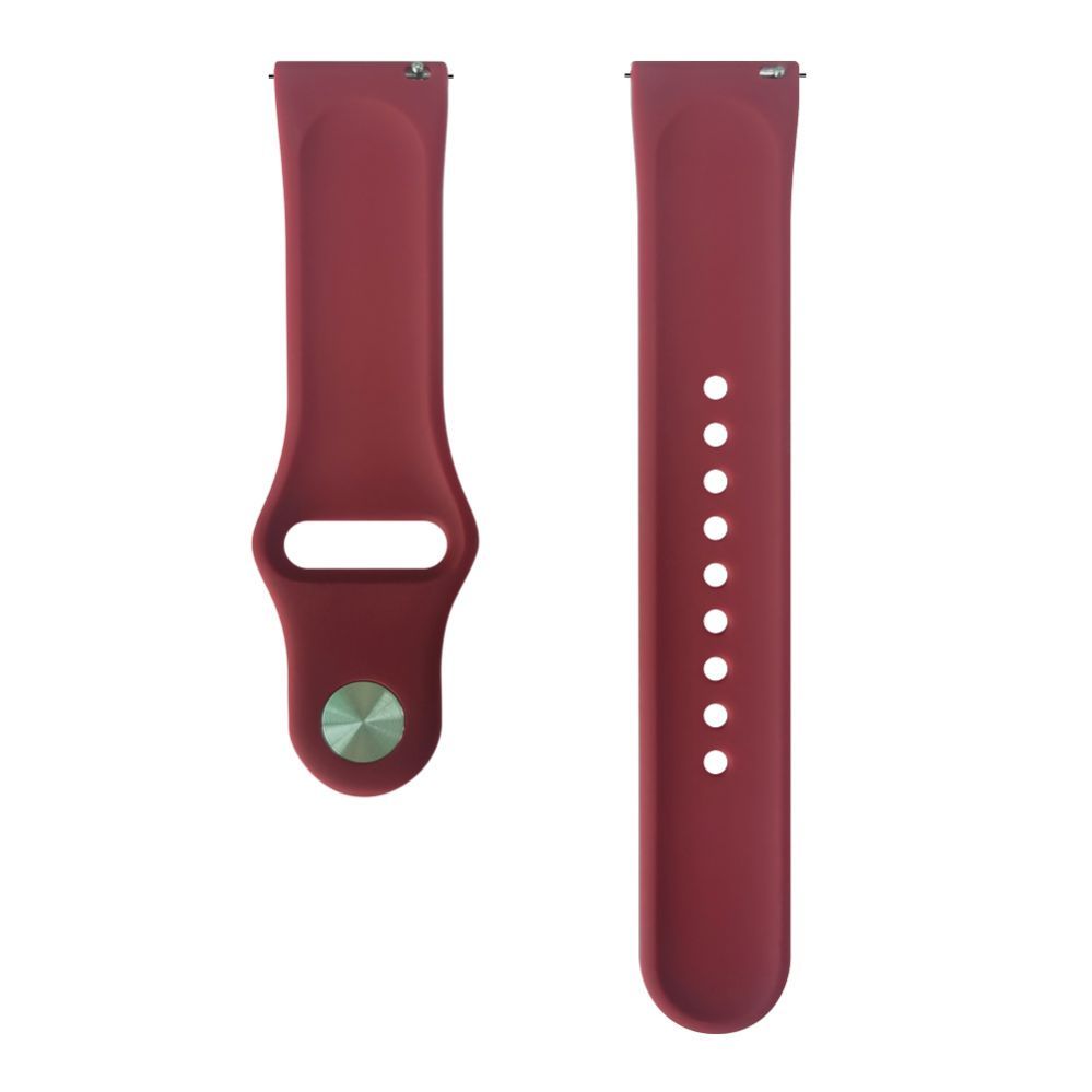 Rihm Evelatus  Evelatus Watch 22mm Silicone Loop Watch Straps (130mm M/L) Plum