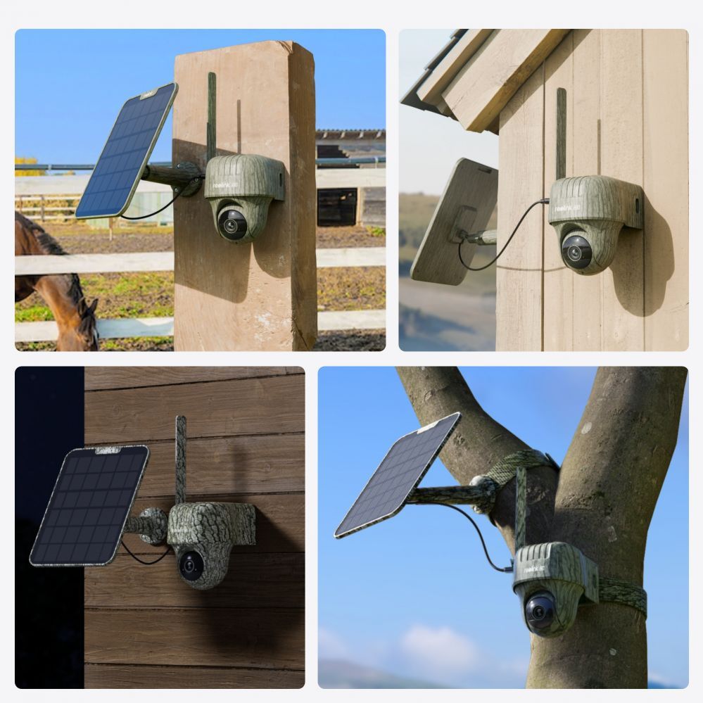 Веб камера Reolink  Hunting Camera with Solar Panel Go Series G450  PTZ 8 MP Fixed Micro SD, Max. 128 GB